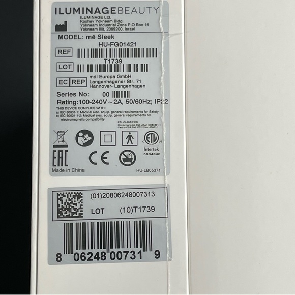 Iluminage Me Sleek Permanent Hair Reduction Device New Sealed - Picture 6 of 6